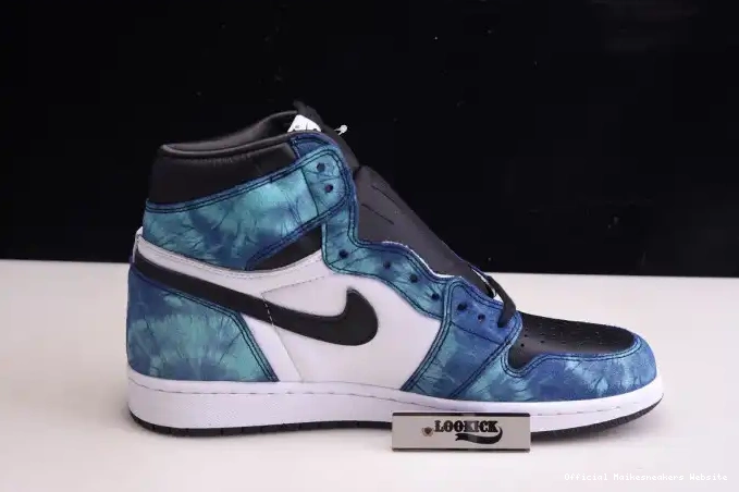 Official Maikesneakers Tie-Dye 1 Air OG CD0461-100 High Jordan 0615